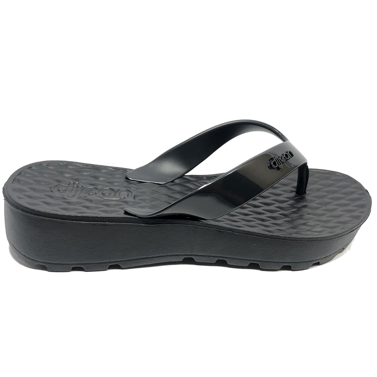 tamanco anabela dijean preto