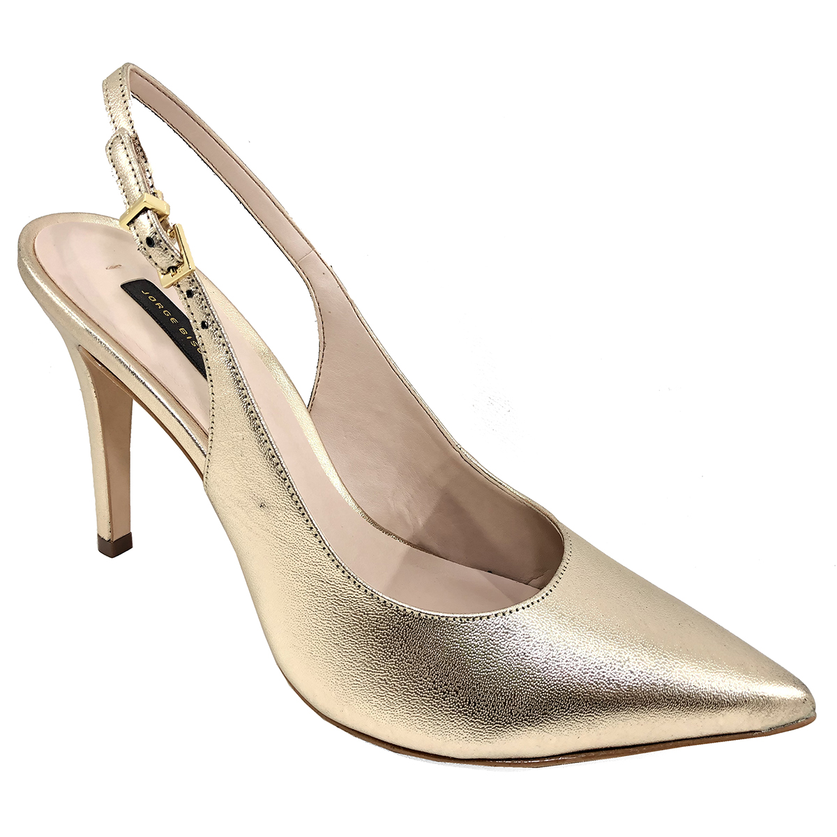 scarpin dourado jorge bischoff
