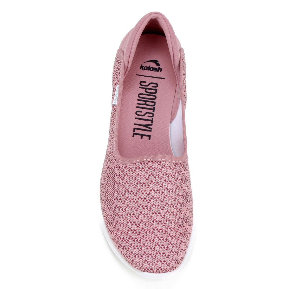 Tênis Kolosh Sem Cadarço Feminino Rosa - Compre Agora | Cabana Magazine