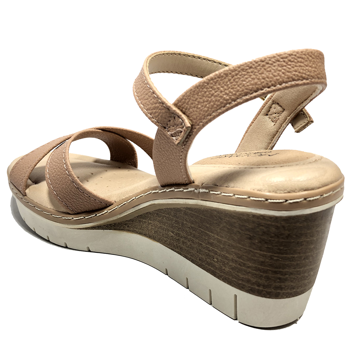 sandalia anabela modare ultra conforto