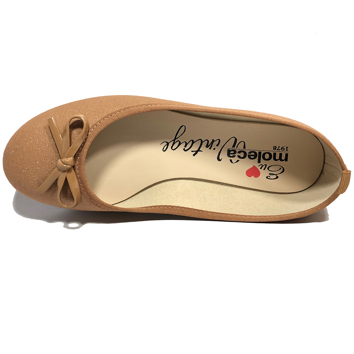 Sapatilha Moleca Laço Lona Diamante Gliter Caramelo - Compre Agora | Cabana  Magazine