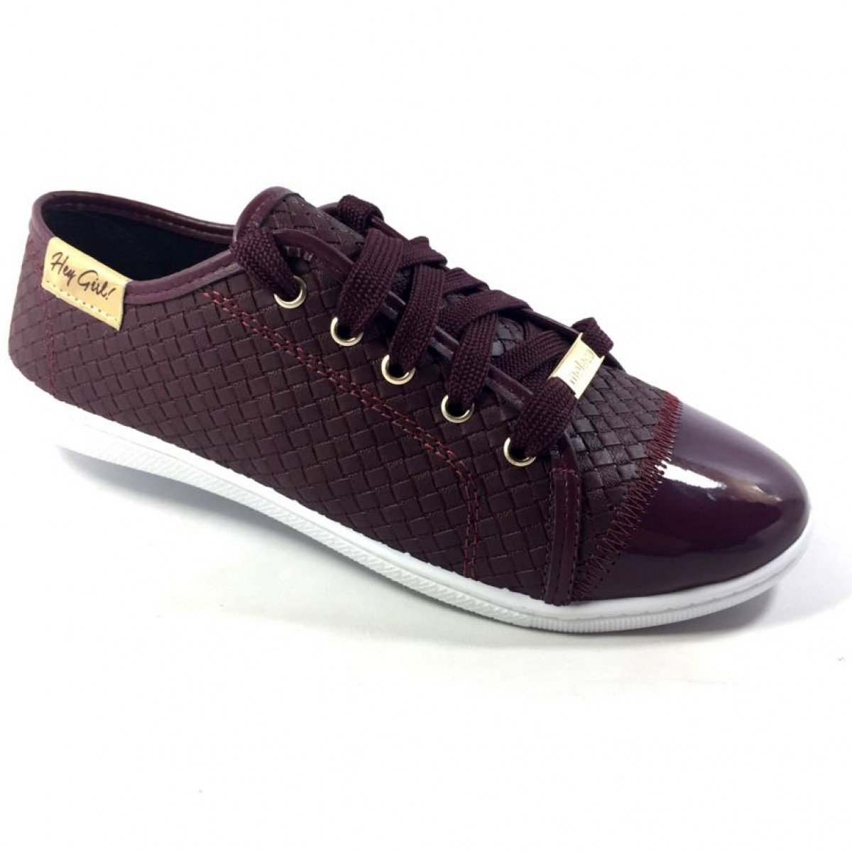 tenis moleca vinho
