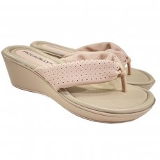 Chinelo Anabela Piccadilly Conforto Napa Soft - Rose