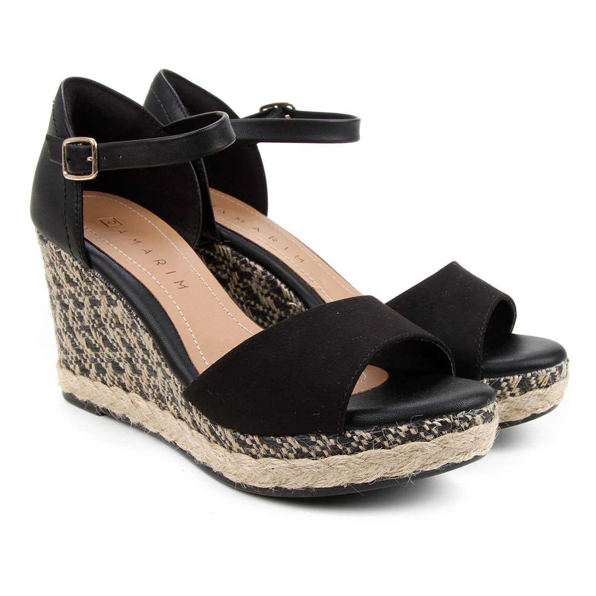 sandalias anabela ramarim