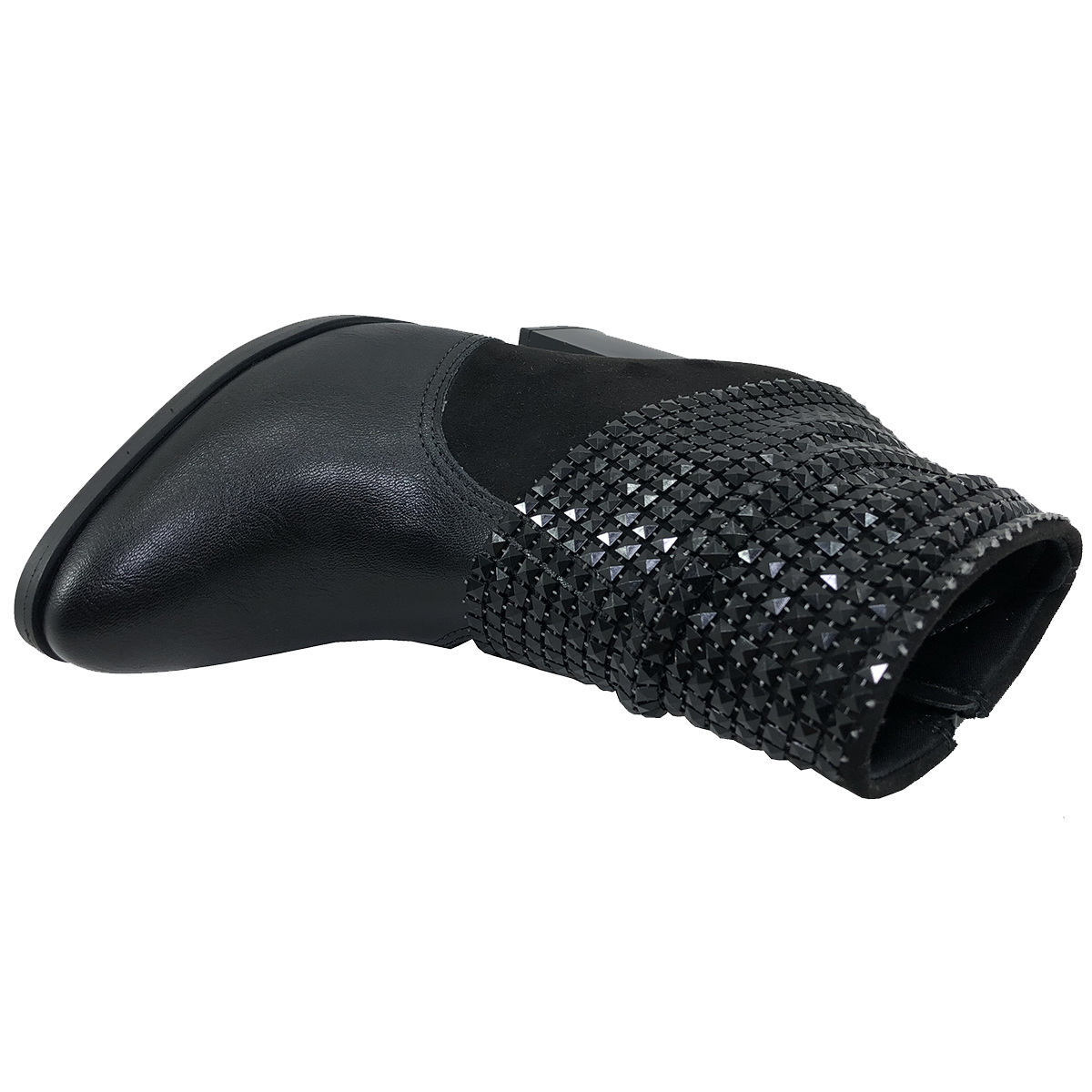 Bota Cano Curto Ramarim Salto Grosso Taloneira Feminina Preto - Compre  Agora | Cabana Magazine