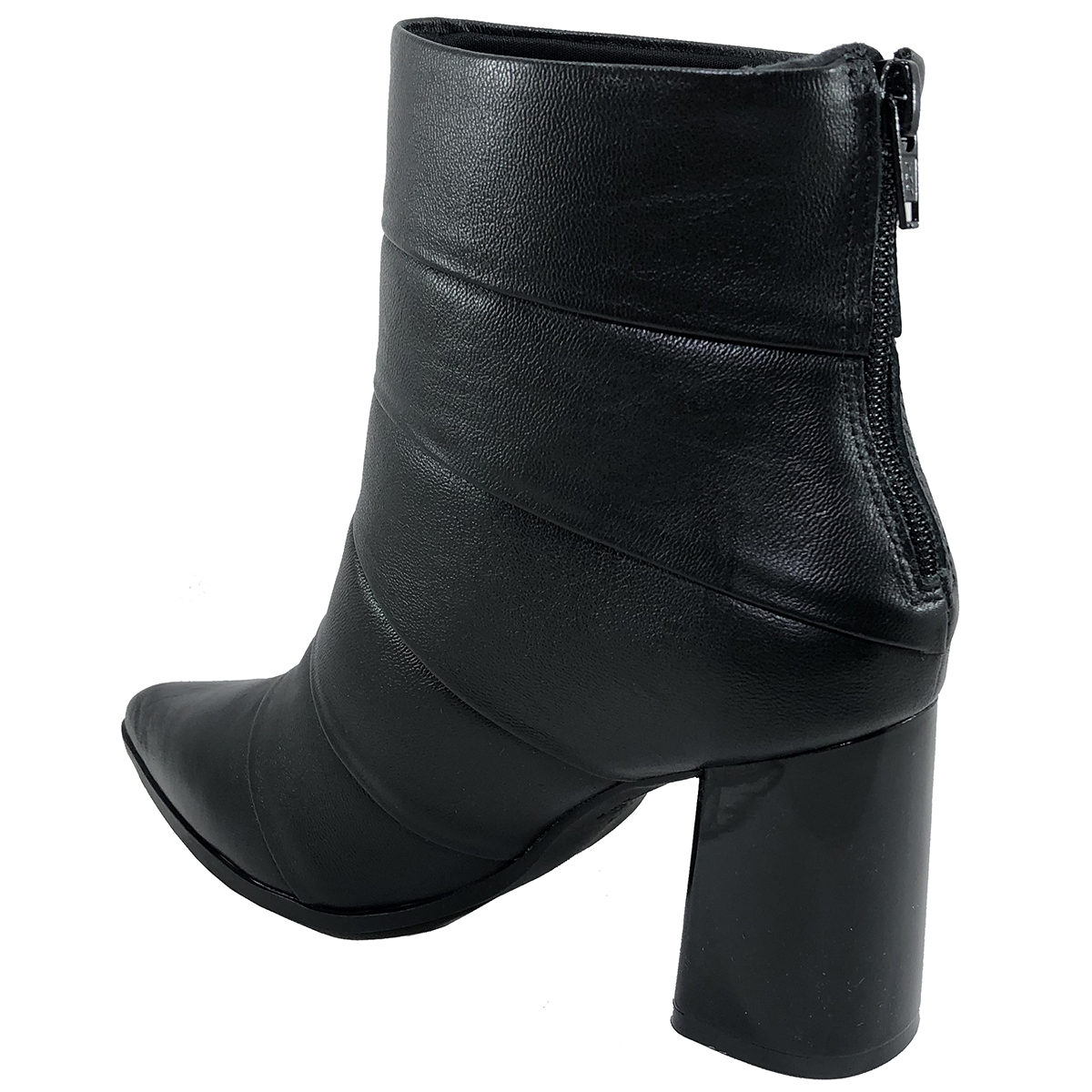 bota cano baixo e salto grosso