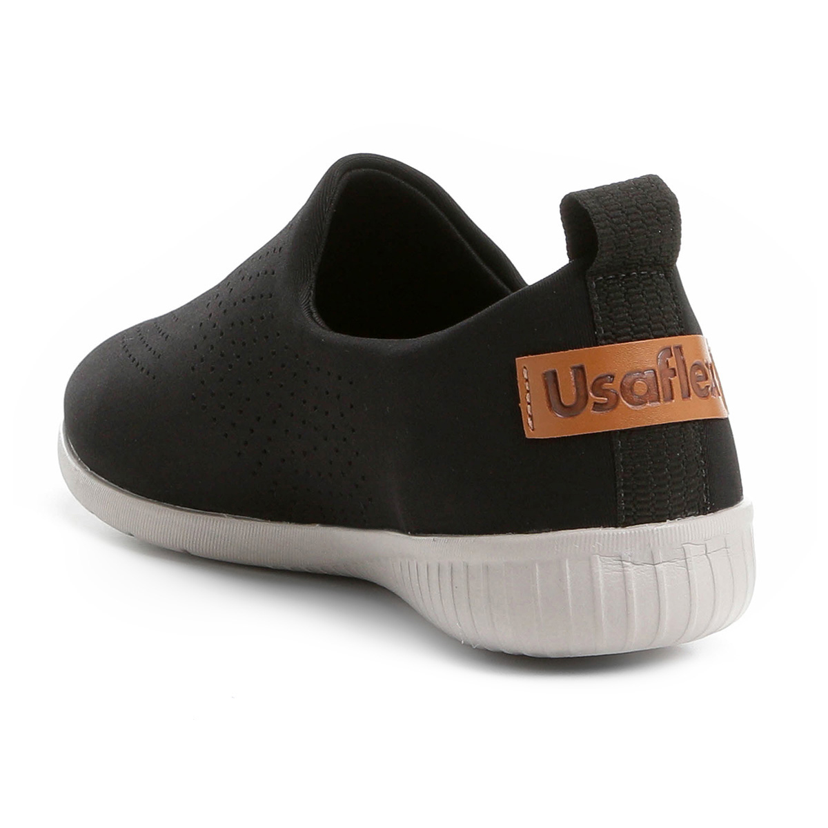 tênis usaflex perfuros preto