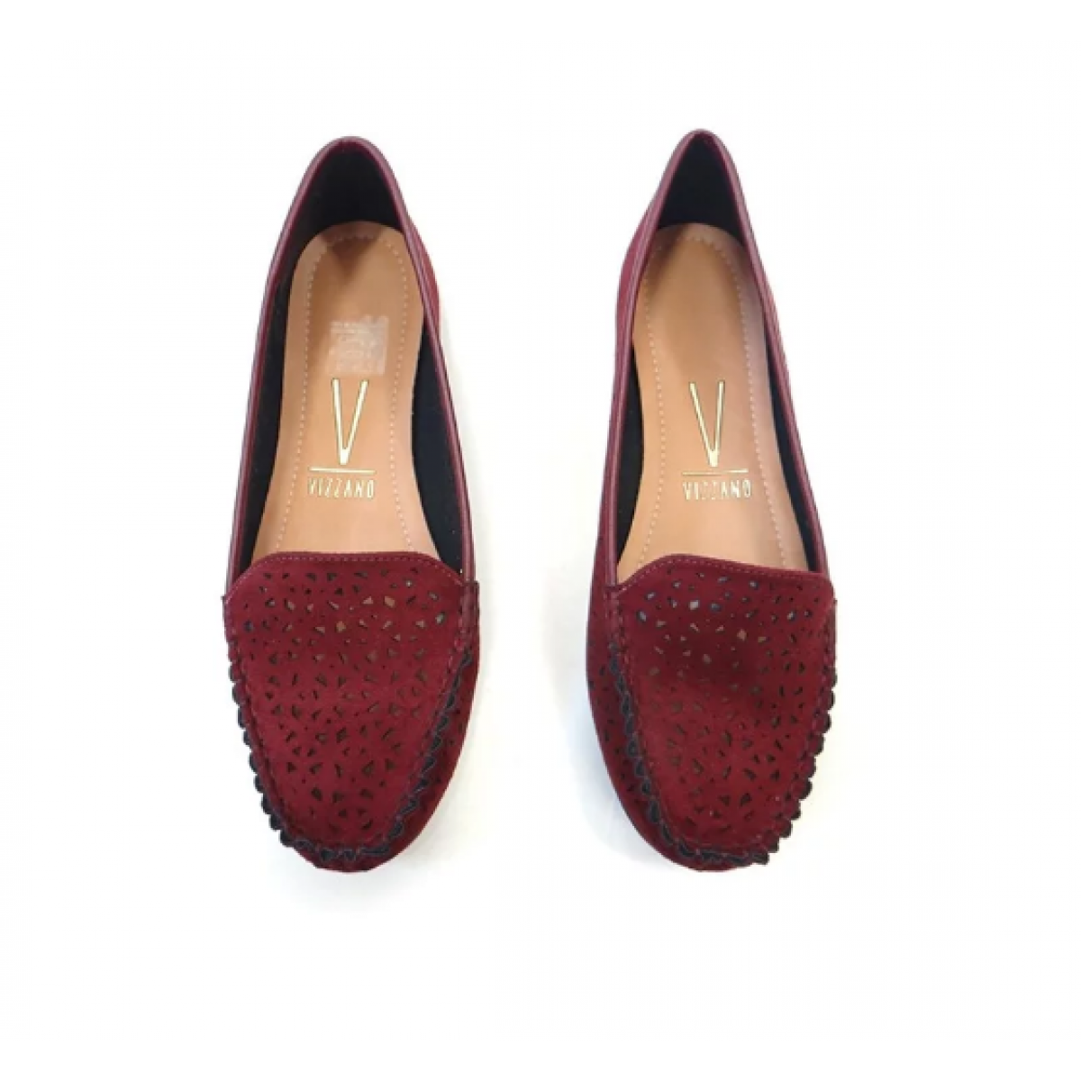 mocassim feminino vinho