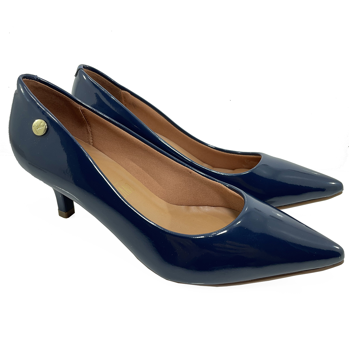 Scarpin vizzano azul sales marinho salto baixo