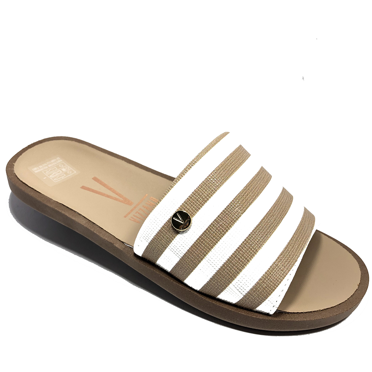 chinelo da vizzano com glitter