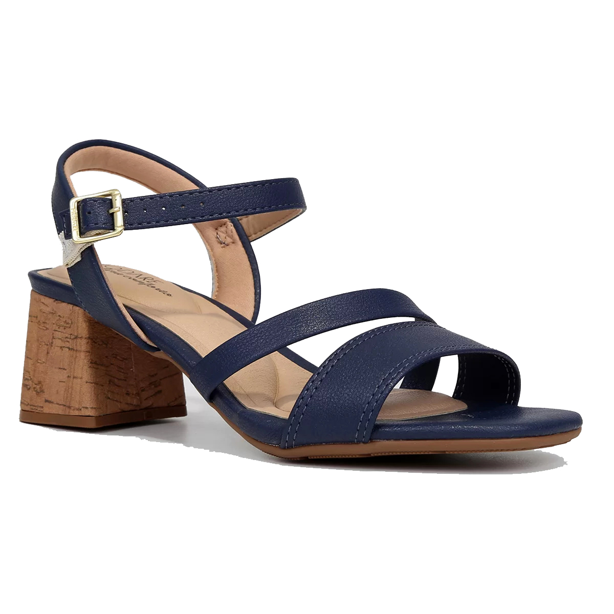Sandalia feminina deals azul marinho