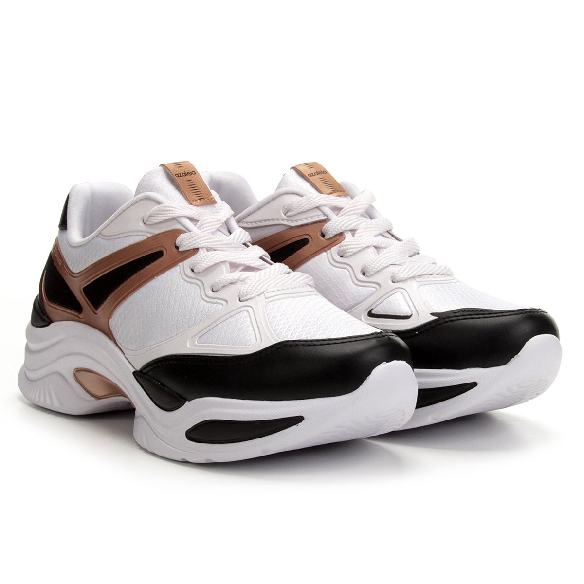 tenis azaleia chunky rosa