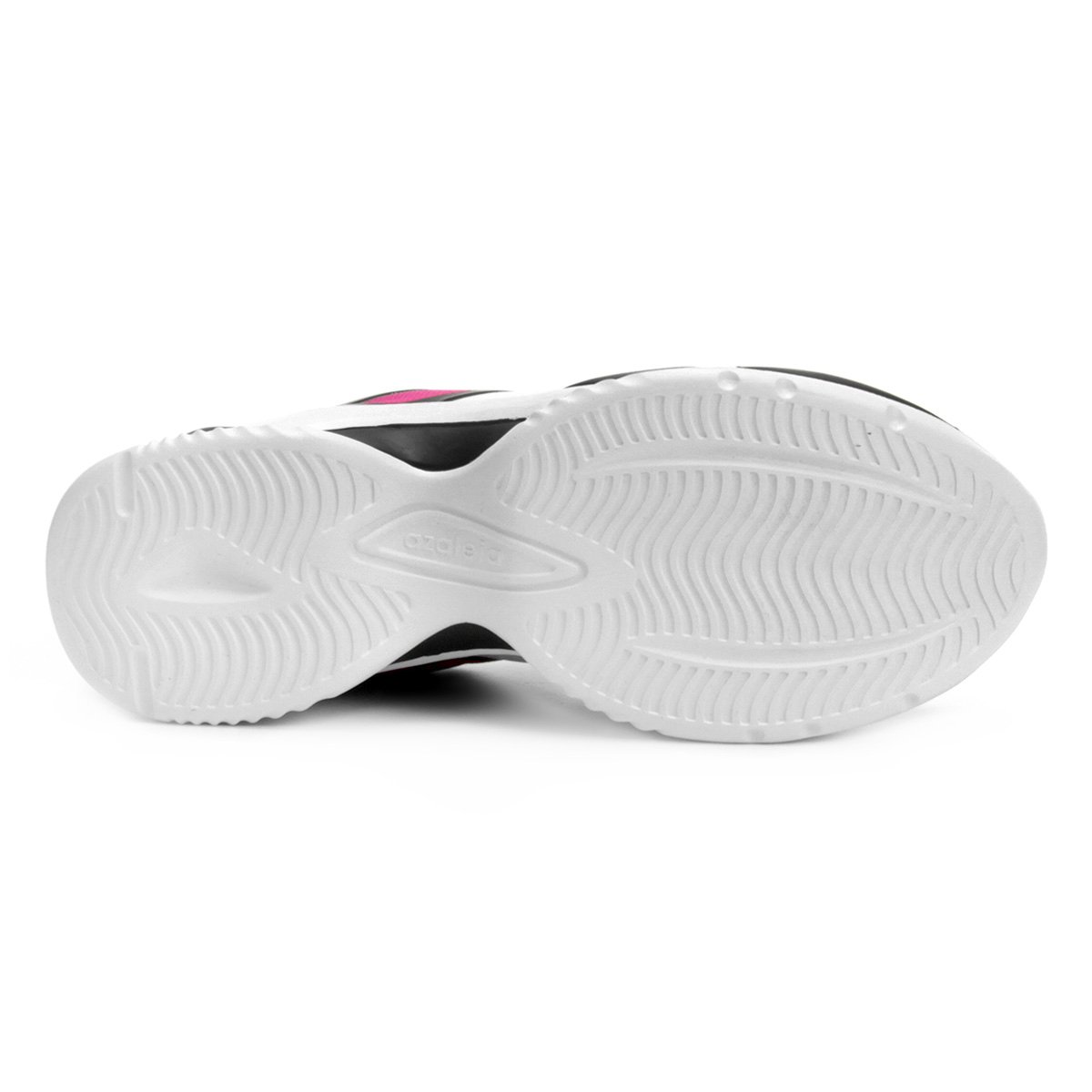 tenis azaleia chunky preto