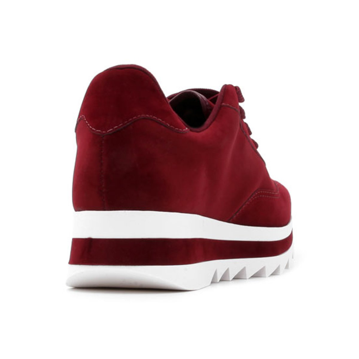 tenis plataforma listrado