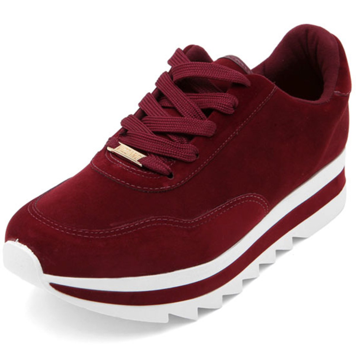 tenis vizzano vermelho camurça