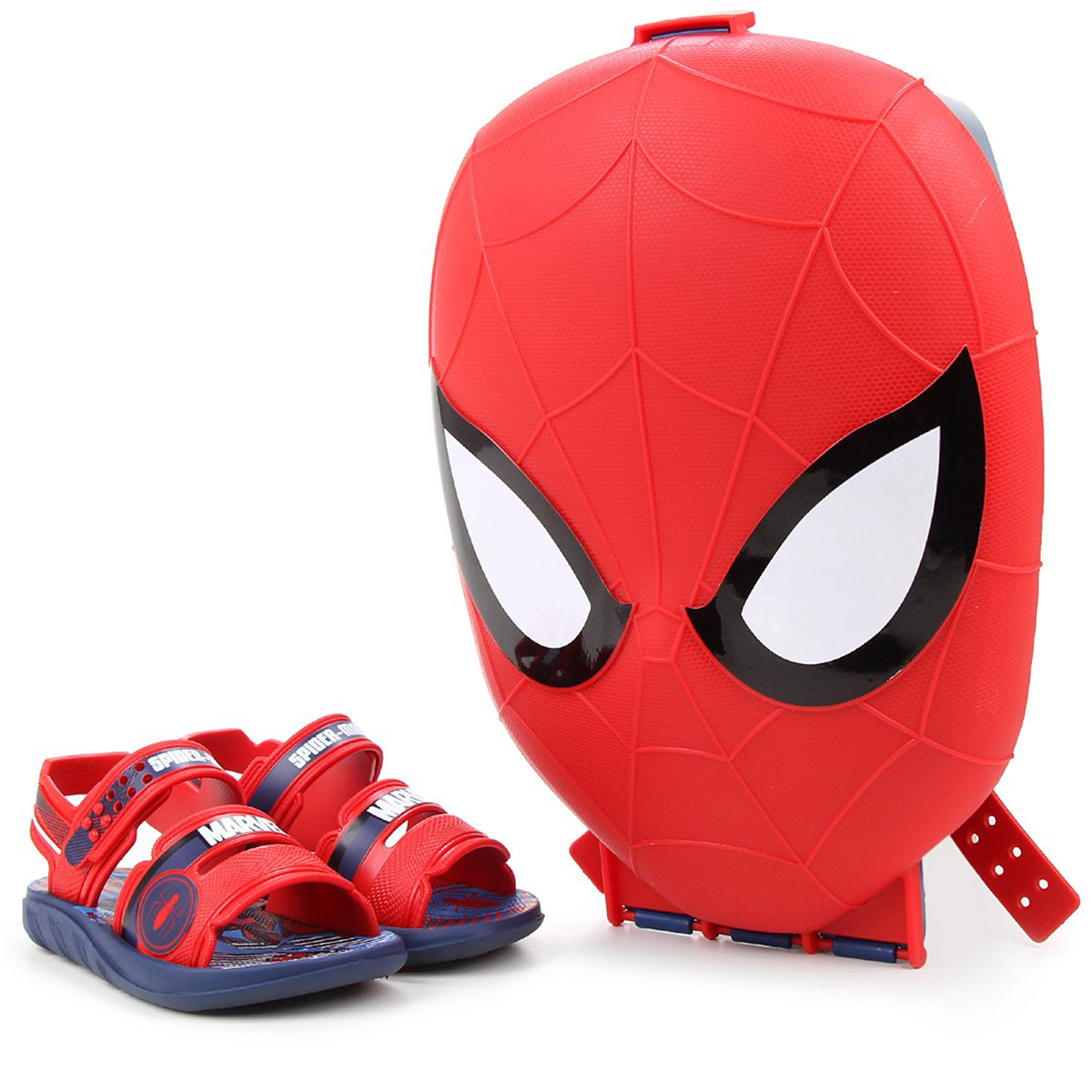 Sandália Infantil Homem Aranha Marvel Pack c/ Mochila Azul e Vermelho -  Compre Agora |Cabana Magazine