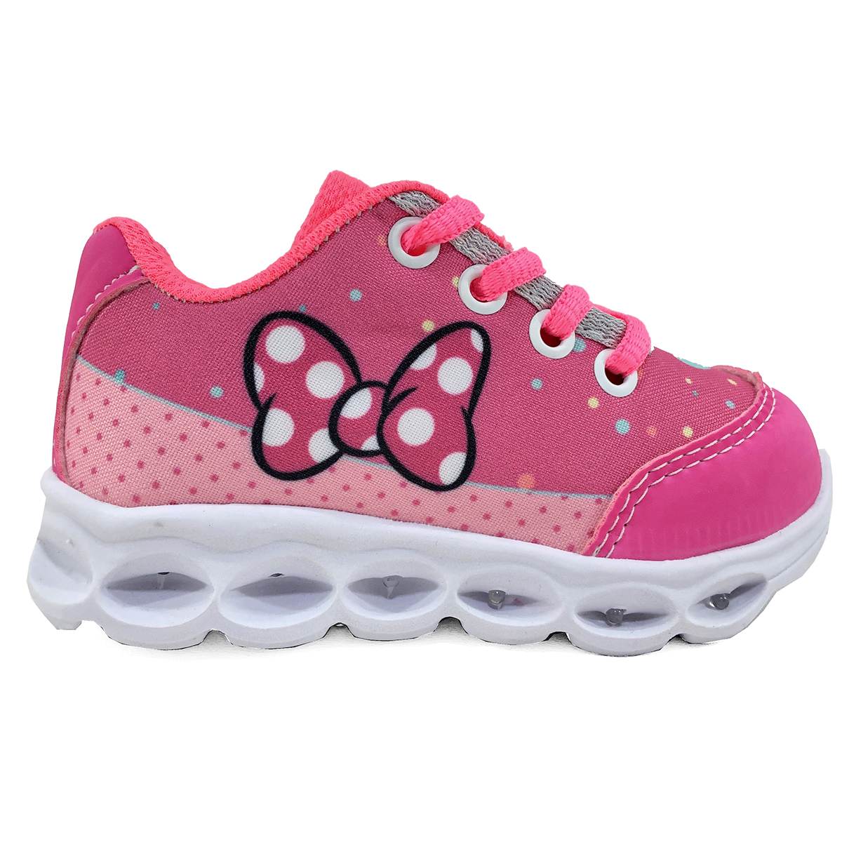 Tênis LED Box Baby Minnie Menina Rosa - Compre Agora | Cabana Magazine