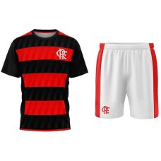 Kit Mini Craque Toy Flamengo Infantil - Vermelho e Preto