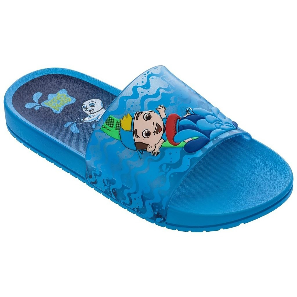 Chinelo Infantil Luccas Neto Land Super Flop Grendene Rosa