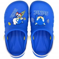 Babuche Infantil Sonic Speed Masculina - Azul