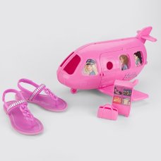 Sandália Barbie Flight Grendene Kids Menina - Rosa