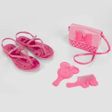 Sandália Disney Beauty Bag Grendene Kids - Rosa