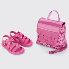 Sandália Infantil Barbie Sweet Bag Grendene Kids - Pink