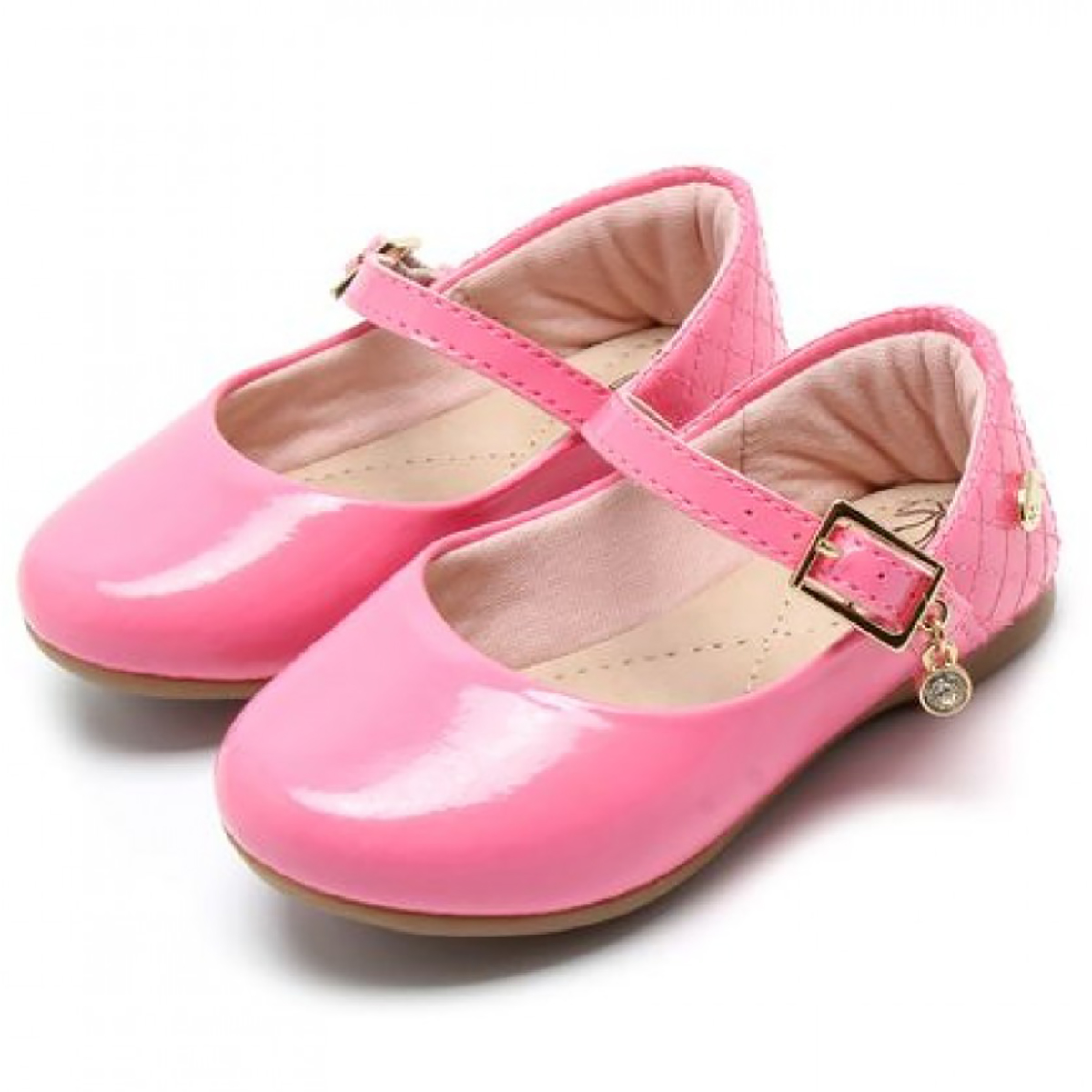 sapato infantil rosa