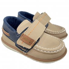 Mocassim Infantil Klin Flyer Menino - Caramelo