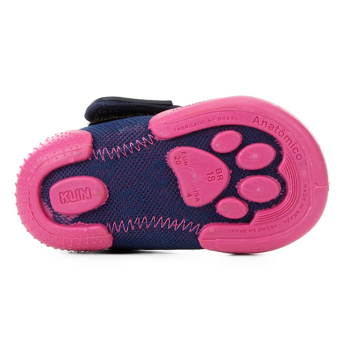 sapato infantil pink