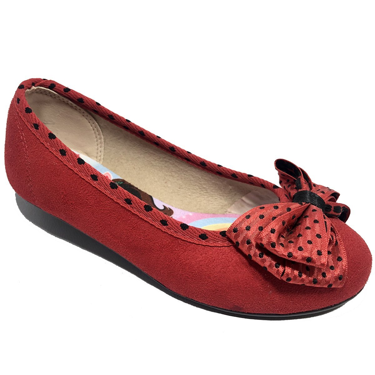 sapatilha vermelha molekinha