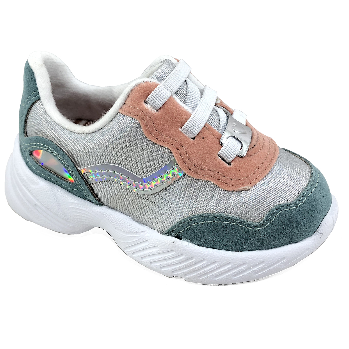 Tênis Infantil Dad Sneaker Molekinha Branco e Rosa - Compre Agora | Cabana  Magazine