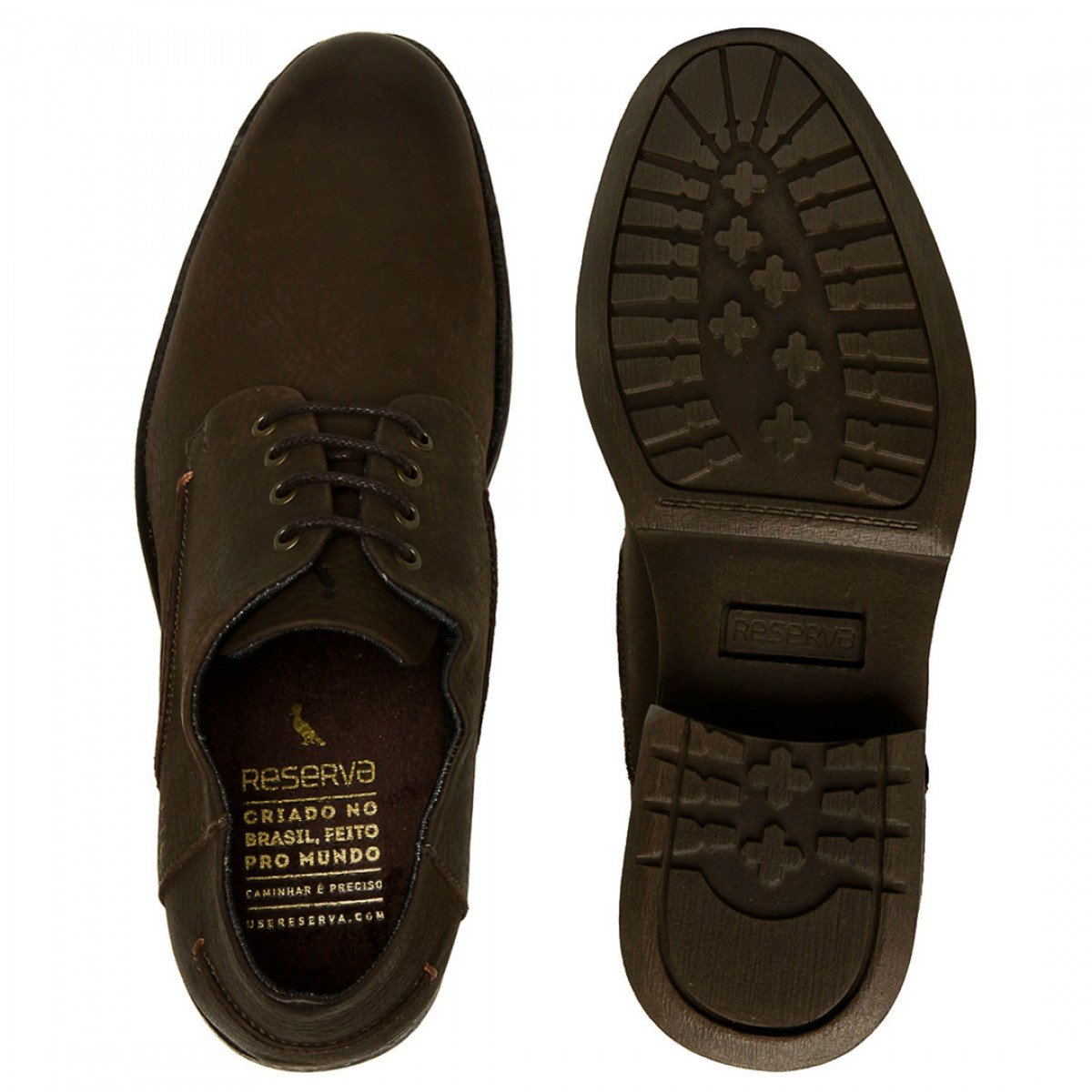 sapato reserva marrom