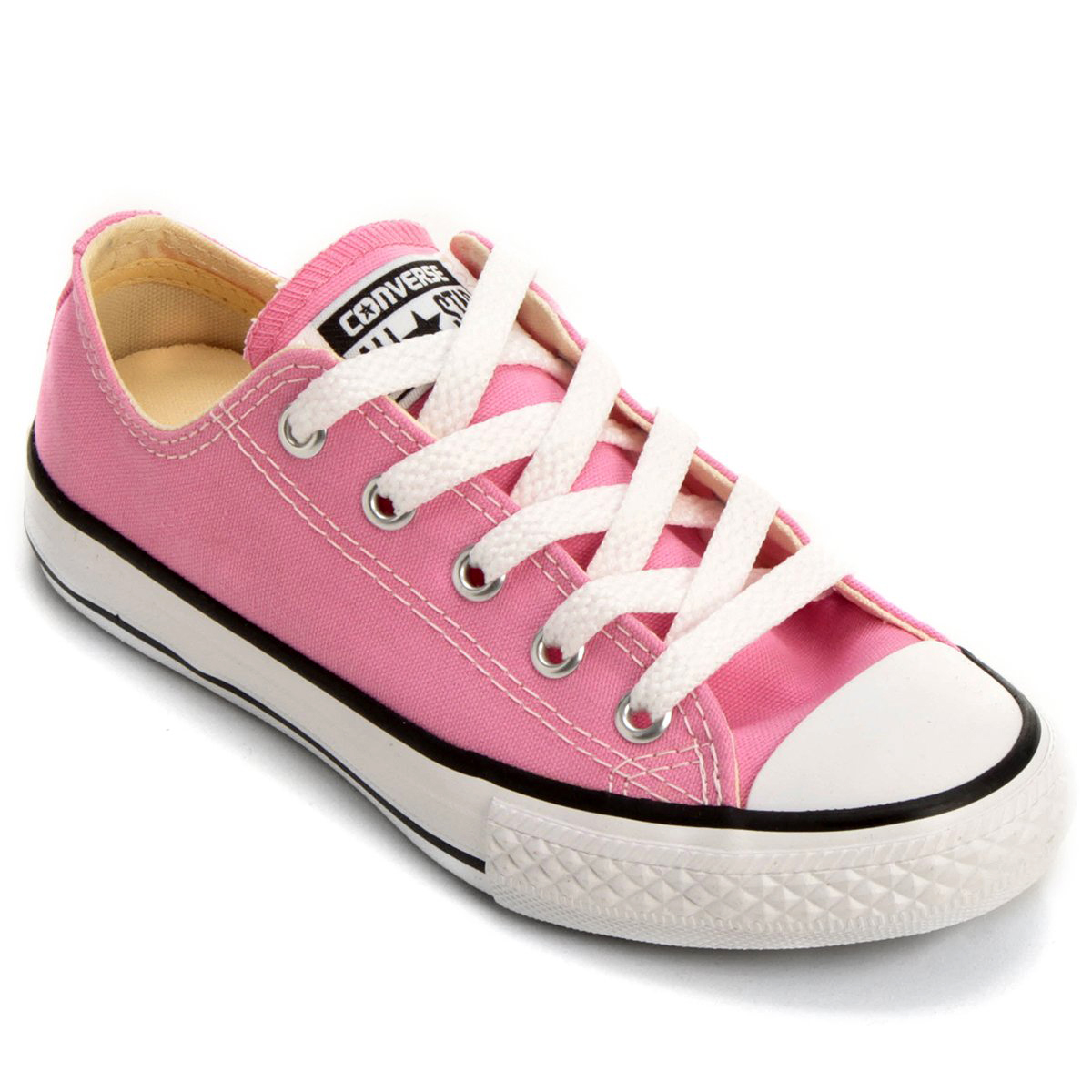 Tênis Infantil Converse All Star Chuck Taylor HI - Rosa+Preto