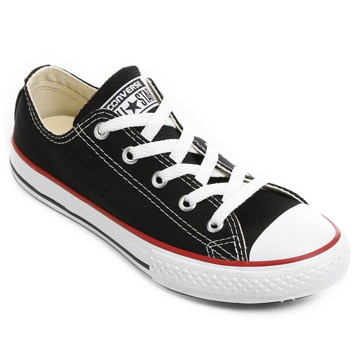 Tênis Converse Chuck Taylor All Star Infantil Vermelho Cru Preto CK00040004  - Menina Shoes