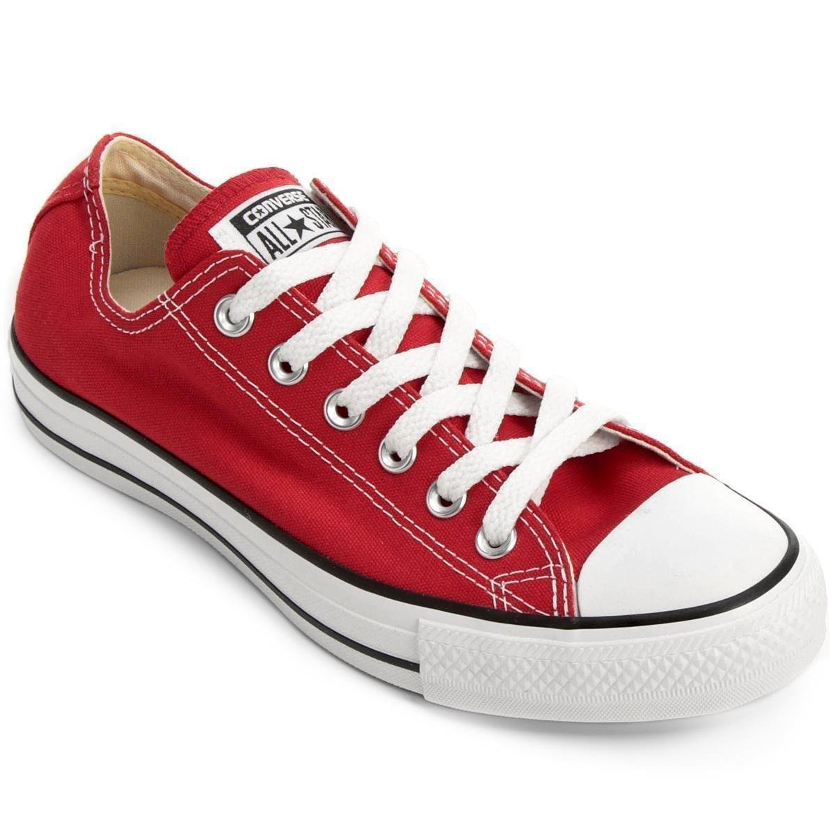 all star verniz vermelho