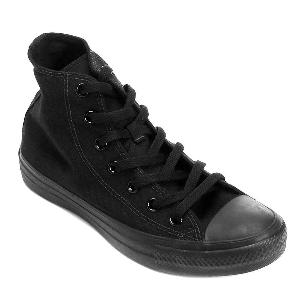 Chuck taylor all star core canvas hi preto liso Converse