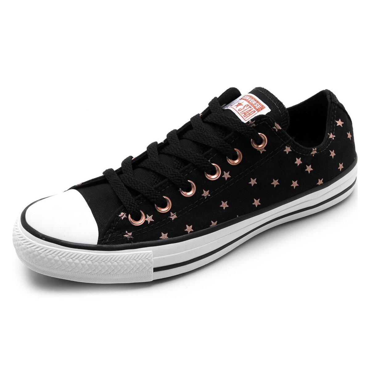 Tênis Converse All Star Estrela Ct As Core Ox Preto - Compre Agora