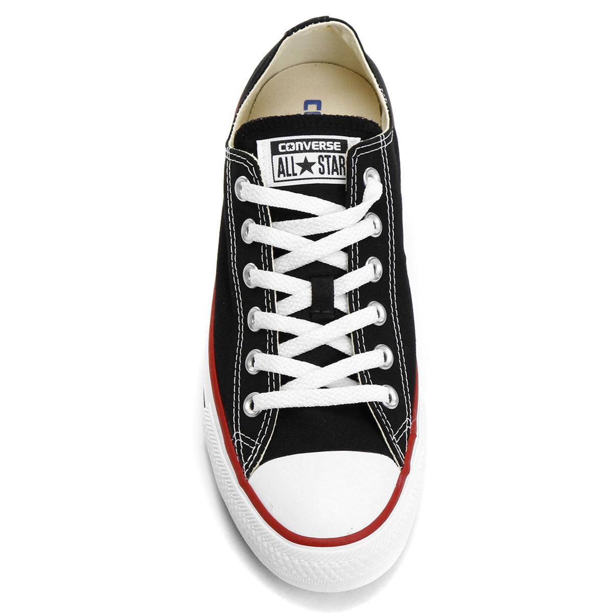 Tênis Converse All Star Ct As Core Ox - Preto+Vermelho