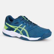 Tênis Asics Gel-Backhand Masculino - Azul e Verde