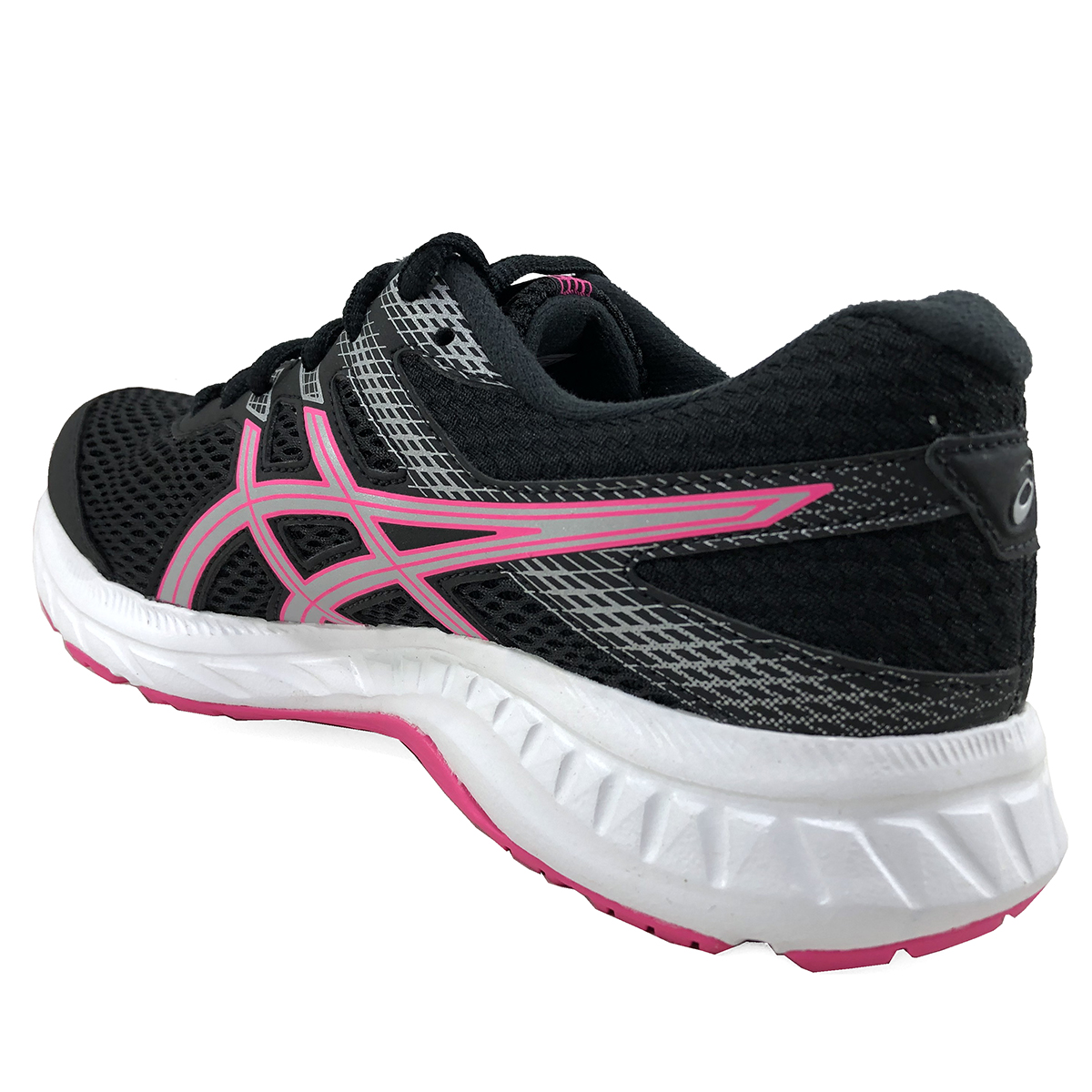 asics preto e rosa