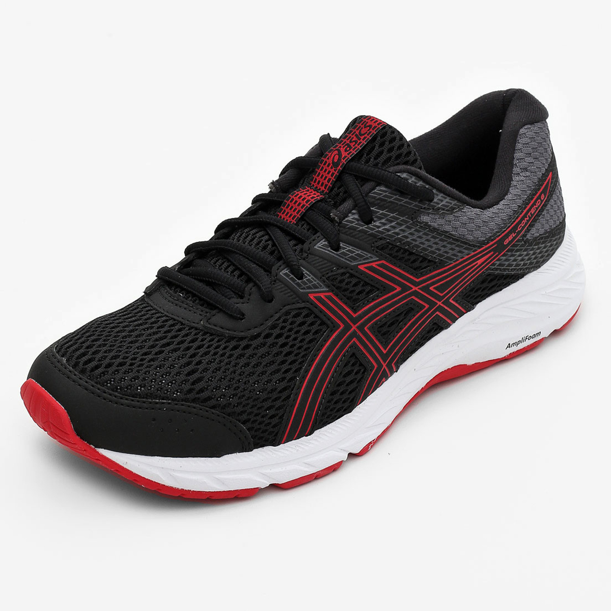 asics gel preto e branco