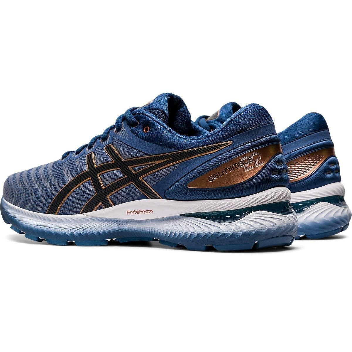 asics azul e cinza