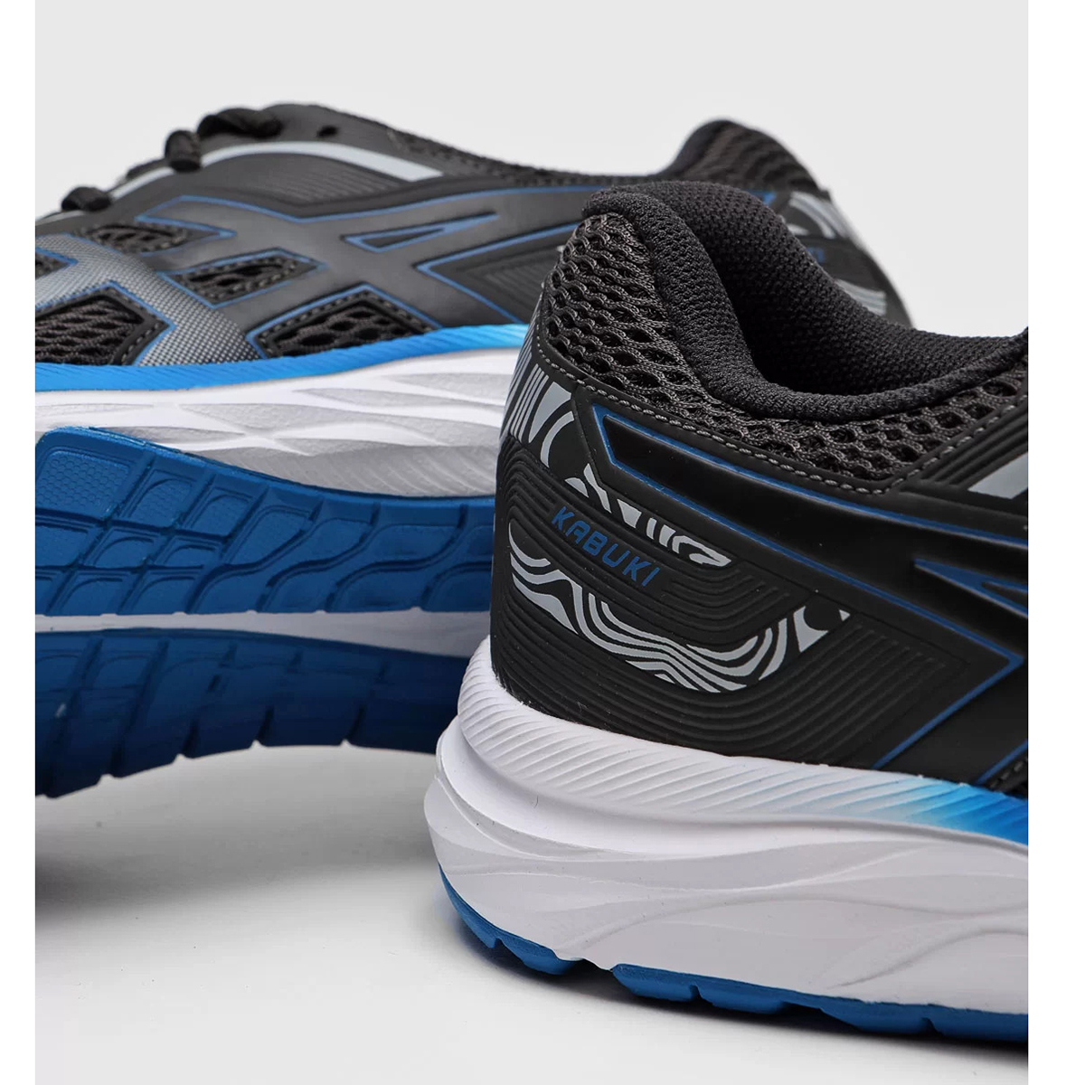 Tênis Asics Kabuki Masculino Cinza e Azul - Compre Agora | Cabana Magazine