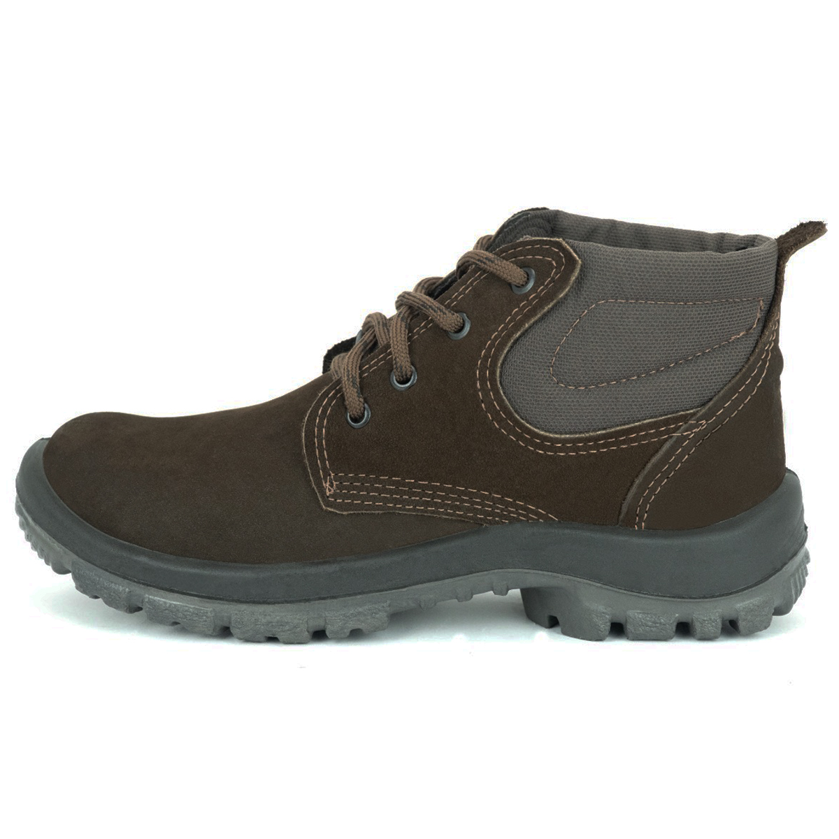 Botina De Seguran a Crival Plus EPI CA40099 Nobuck CP092 Caf