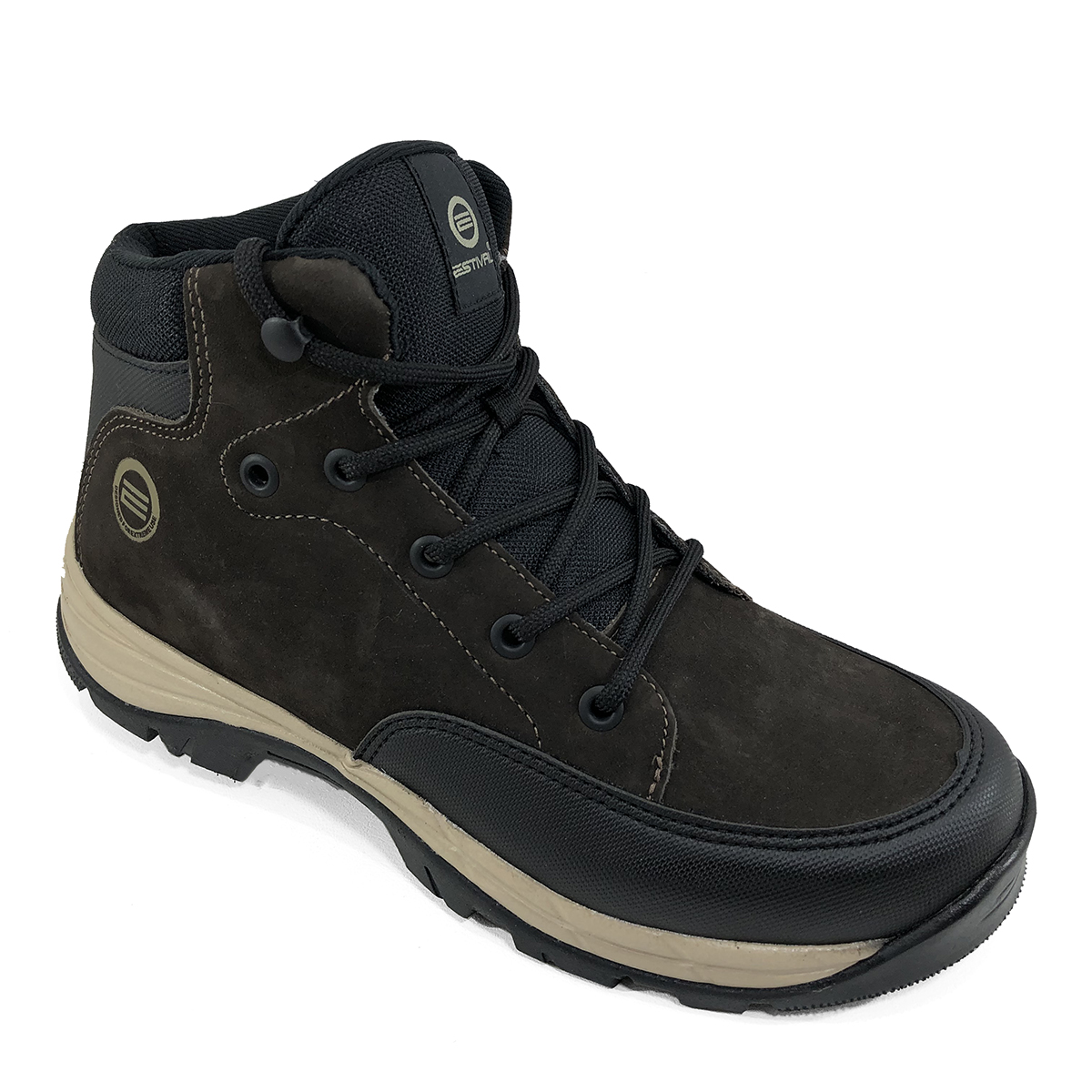 Bota de Segurança Couro Estival Estotrail Masculina Marrom Escuro - Compre  Agora | Cabana Magazine
