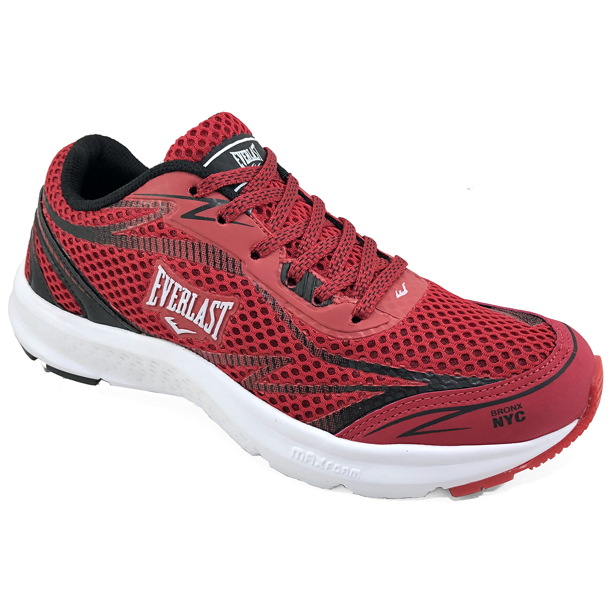 tenis everlast preto com rosa