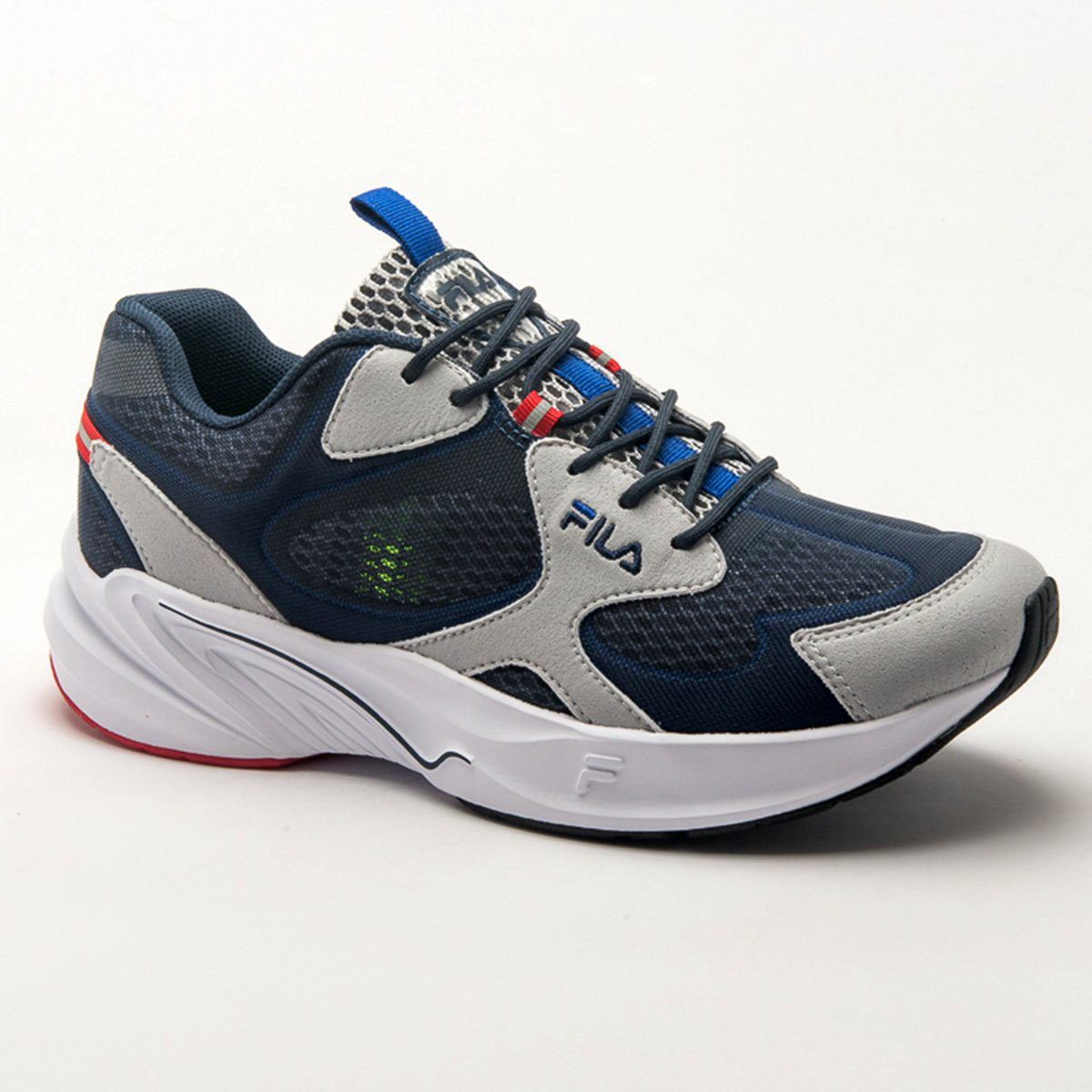 tenis fila masculino azul