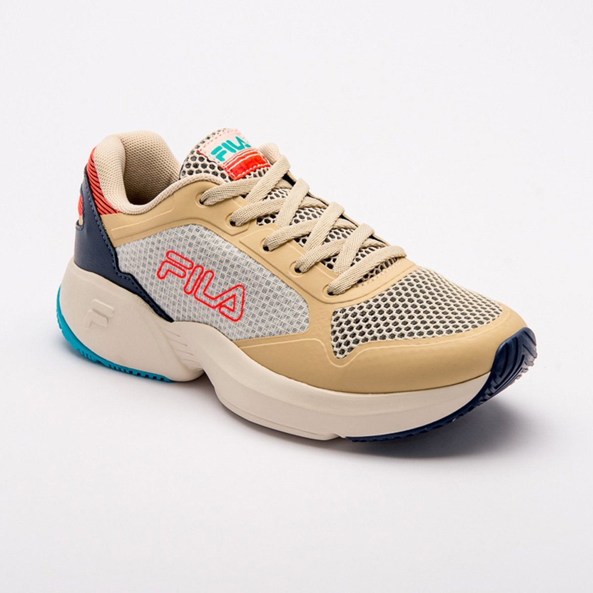 tenis fila feminino prata