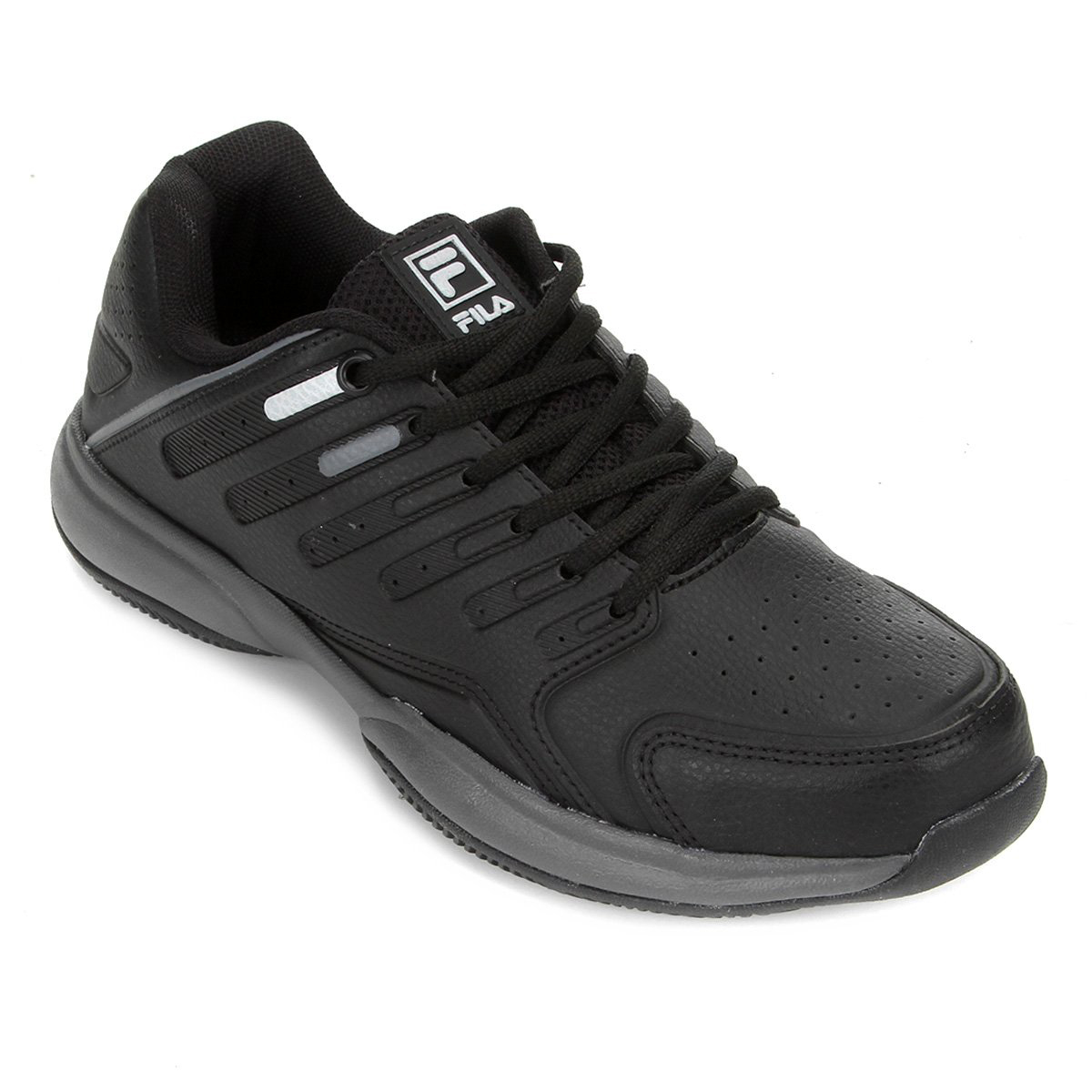 fila preto e branco